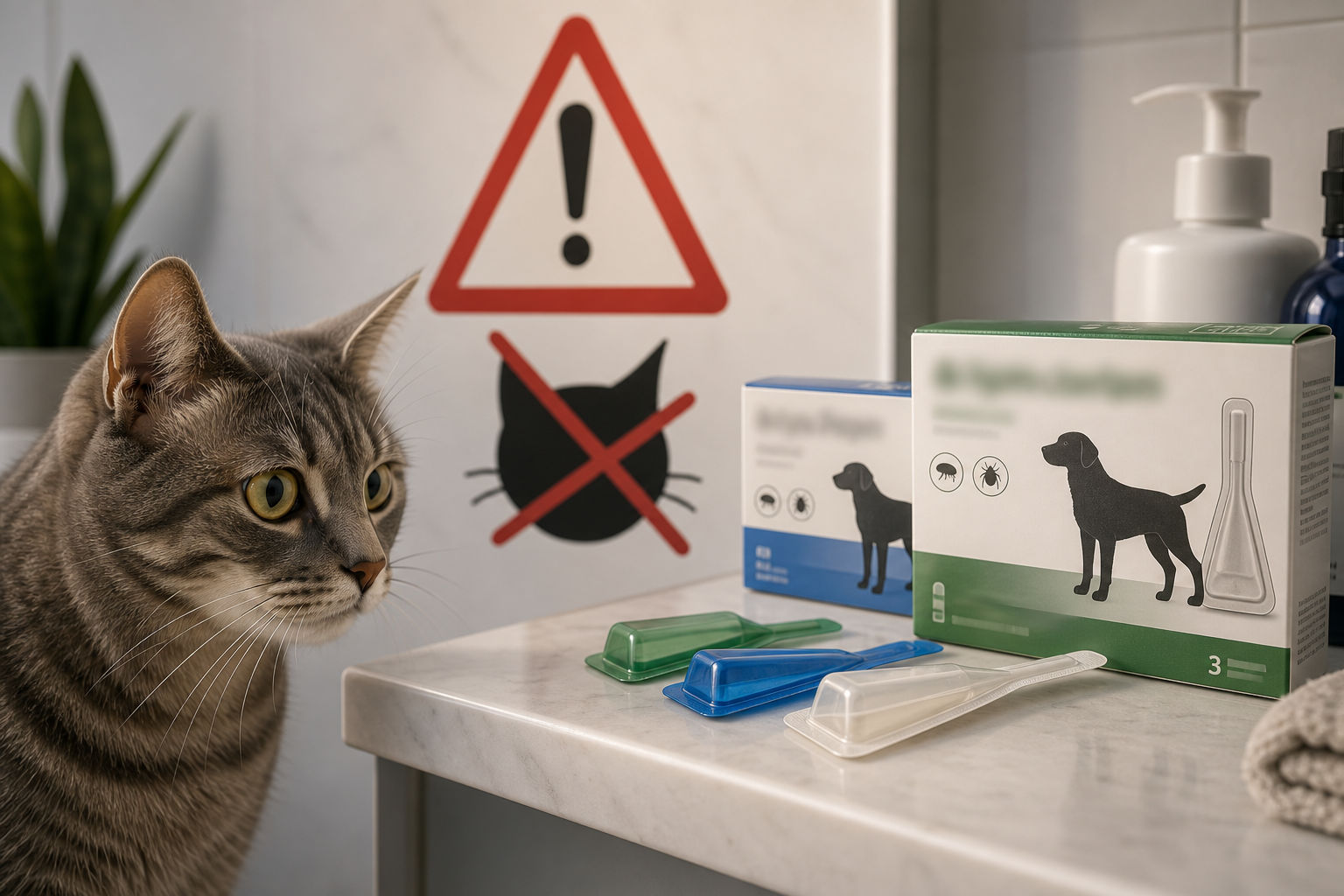 Flea treatment products - permethrin danger for cats