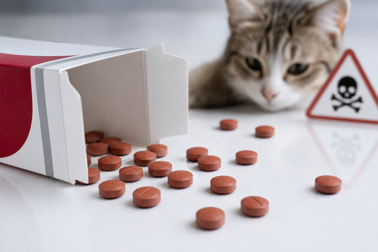 Ibuprofen - dangerous for cats