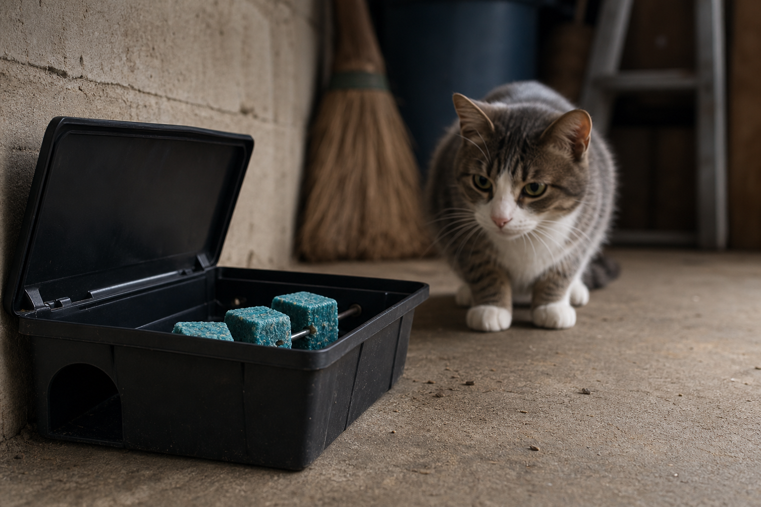Rat poison - danger for cats
